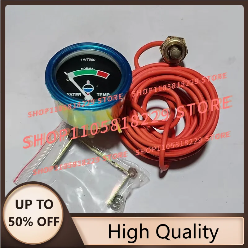 for Bulldozer D7G Excavator Wheel Loader Truck 641B 966C E3406 Oil Pressure Indicator Water Temperature Gauge 1W7551 1W-7551