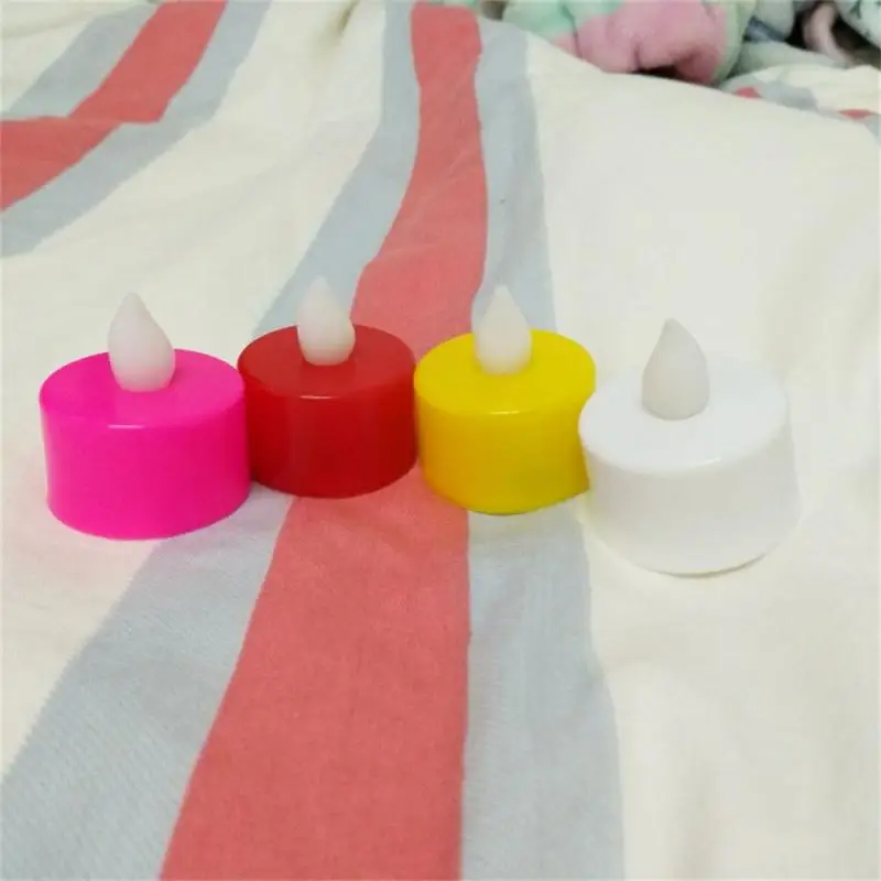 Flameless LED Candle Multicolor Lamp Romantic Candles Lights For Home Birthday Party Wedding Decorations