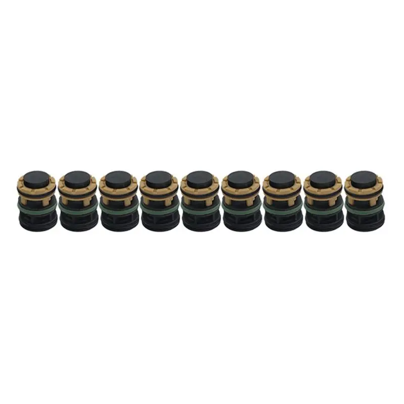 9Pcs Truck Spare Parts Nozzle Transmission Solenoid Valves Gearbox I/Shift For Volvo 4420612921-A61E