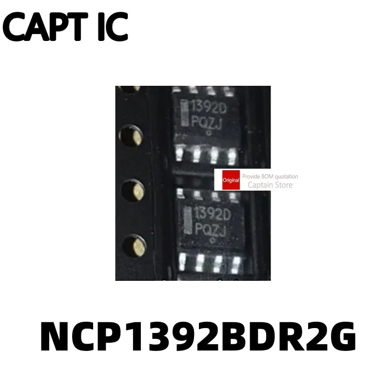 5PCS 1392B 1392D NCP1392 NCP1392BDR2G SOP-8 LCD Power Chip