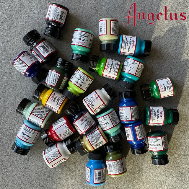 U.S. original angelus 720 Acrylic paints sneakers hand painted paints acrylic leather paints 29.5ml painting supplies AliExpress 21