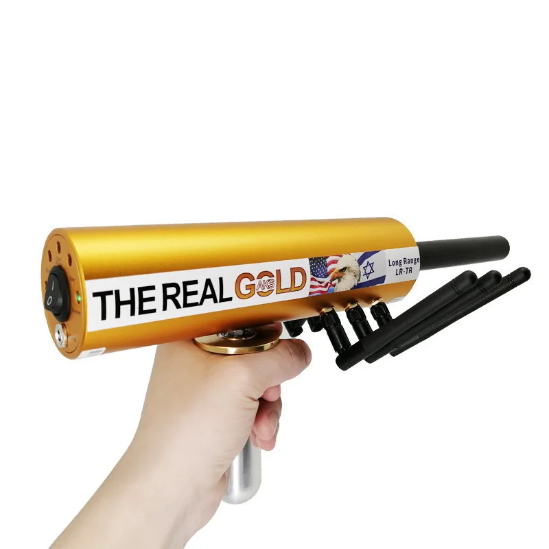 Real Gold AKS Metal Detector with Filter and Original Case for Silver Gem Diamond Underground Long Range Detect