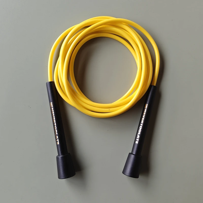 NEVERTOOLATE new material alloy tpu mix pvc  anti cold speed skip rope longer 3.2m cord  fitness crossfit  5.8MM ALLOY