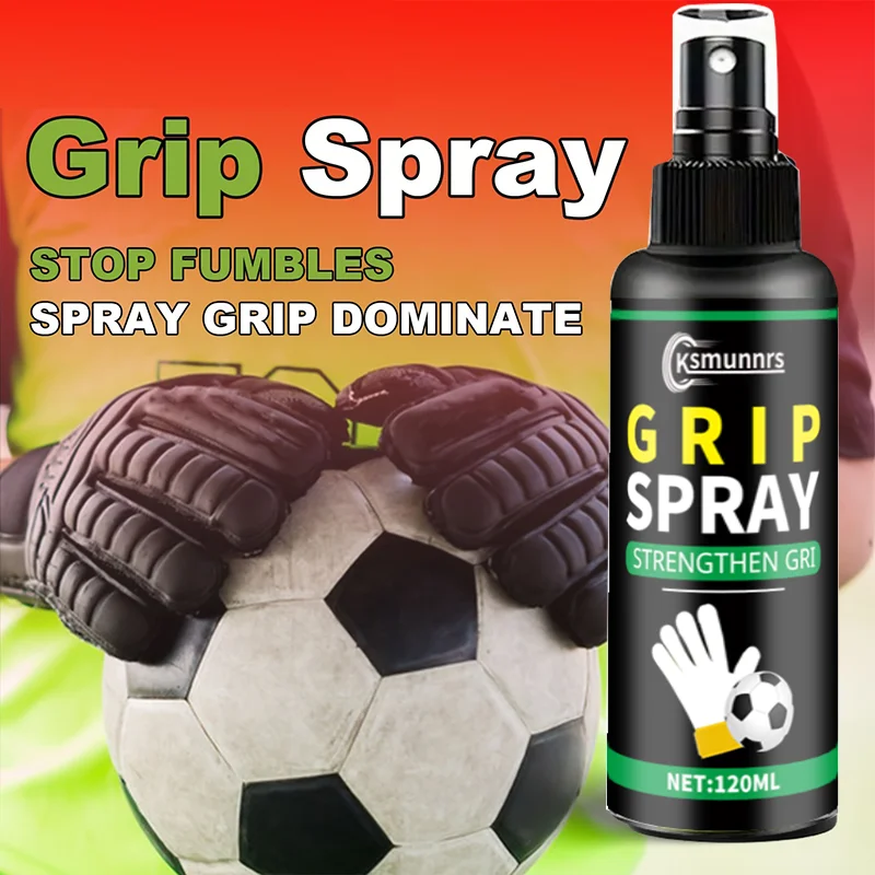 Grip Spray - Fórmula de secagem rápida para calçados, luvas e guidão - Potenciador de aderência antiderrapante com forte adesão - Sem eletricistas