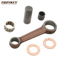 Motorcycle Crankshaft Connecting Rod For Yamaha DT50 Enduro SM DT50R TZR50 TZR50R LC 50cc Minarelli AM6 Engine 2 Stroke