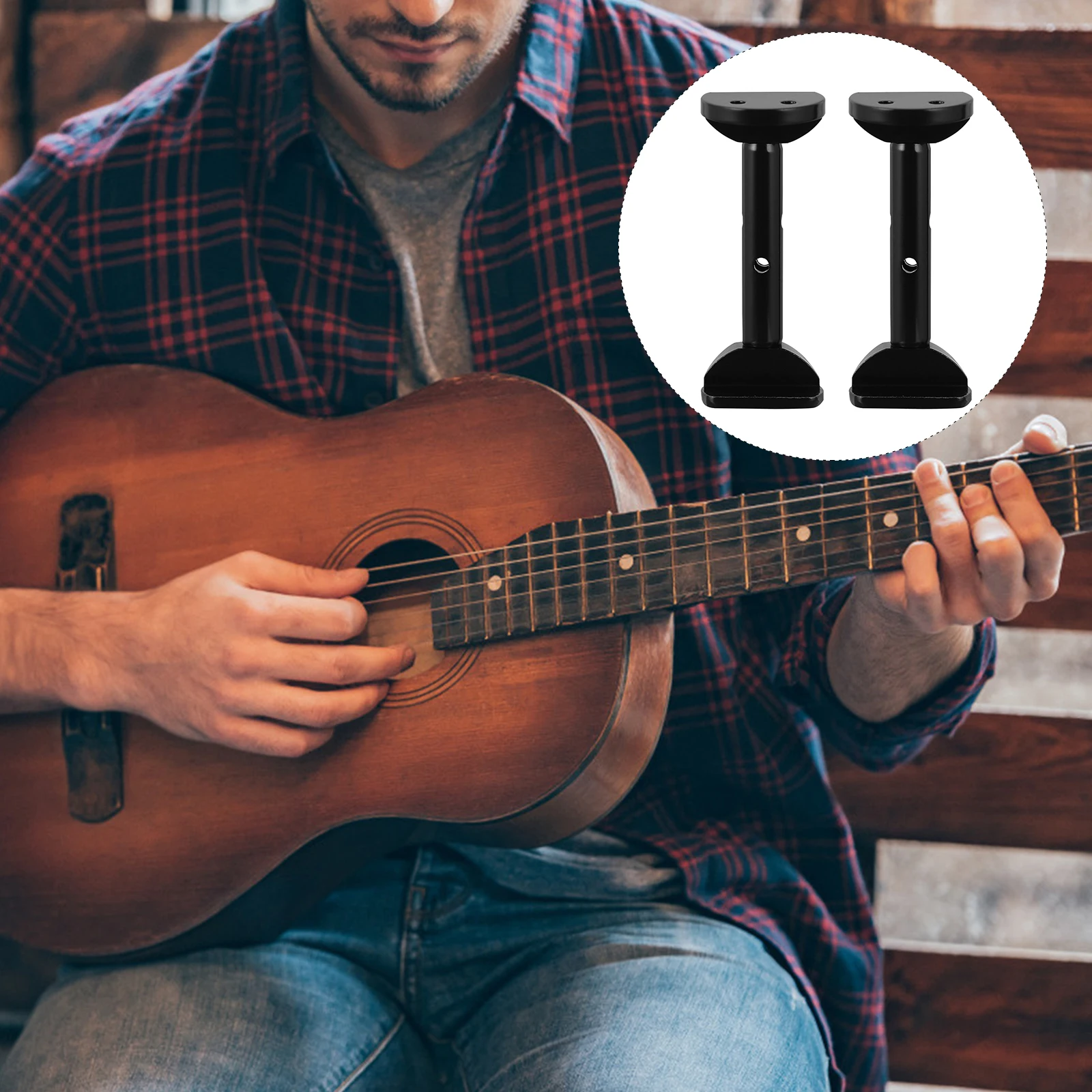 Śruby mocujące podbródek skrzypcowy 3/4, wspornik podbródkowy 4/4, zacisk do podbródku altówki, mosiądz