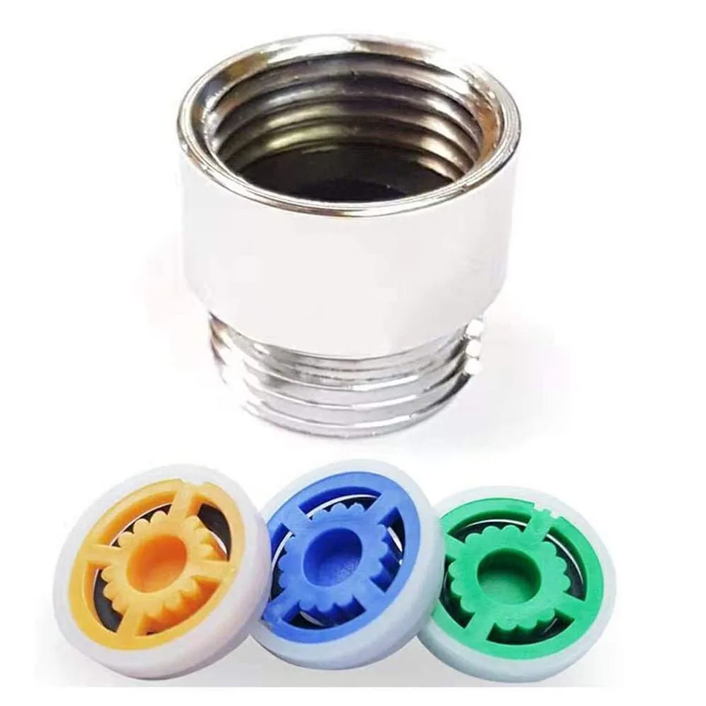 Flow Restrictor Set for Shower Faucets Compatible with 95 Percent of Models Includes 4L 7L 9L per Minute Inserts