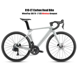 TWITTER 700*28C Carbon Wireless Road Disc Bikes R10pro WheelTop EDS TX 24S Electronic Shifting Racing Bicycle For Adults