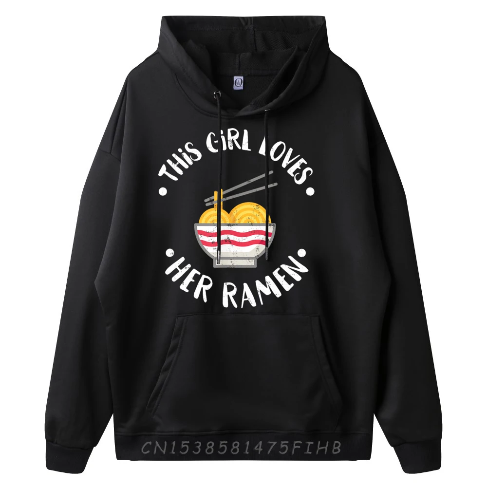 This Loves Her Ramen Funny Asian Noodle Clothing Men's Sweatshirts Harajuku Christmas Sweater