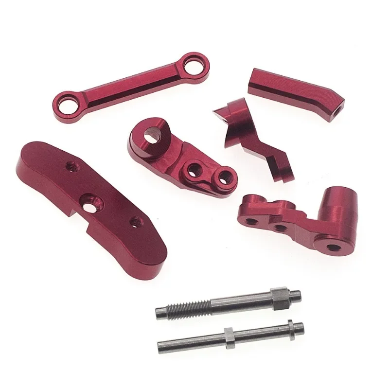 Kit de montagem de grupo de direção para 1/10 Losi 22S 2WD SCT escovado unidade traseira cartão curto peças de atualização de metal