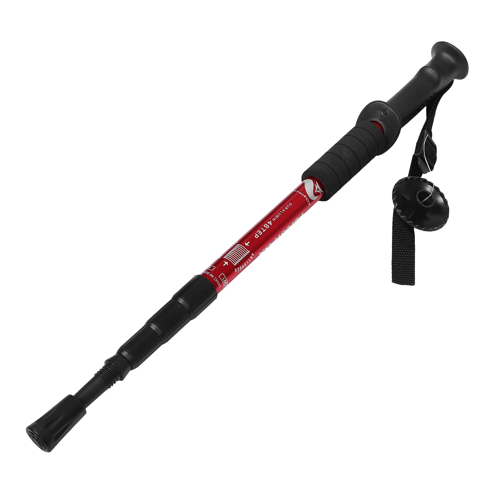 Adjustable Telescoping Walking Stick Lightweight Aluminum Hiking Pole Trekking Stick For Outdoor Hiking Camping