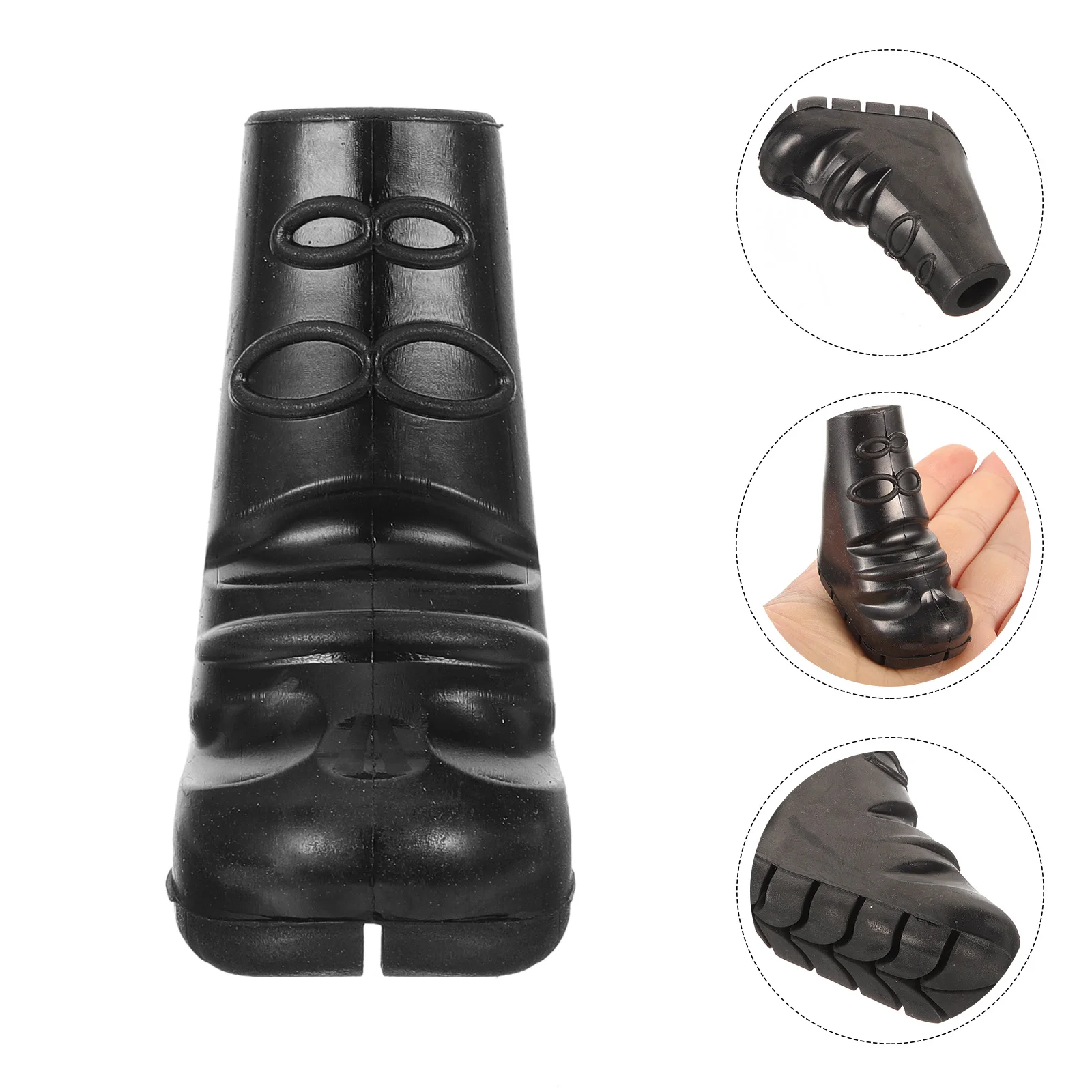 

Rubber Tips Replacement For Walking Cane Trekking Pole Non-Slip Anti-Skid Foot Cover Crutch End Mat Durable Accessories Tip