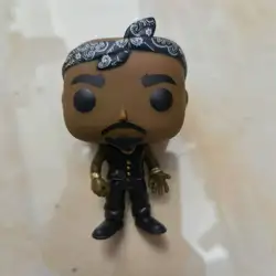 Anime Tupac Shakur Vinyl Model  Figure Christmas Gift for Children 10cm