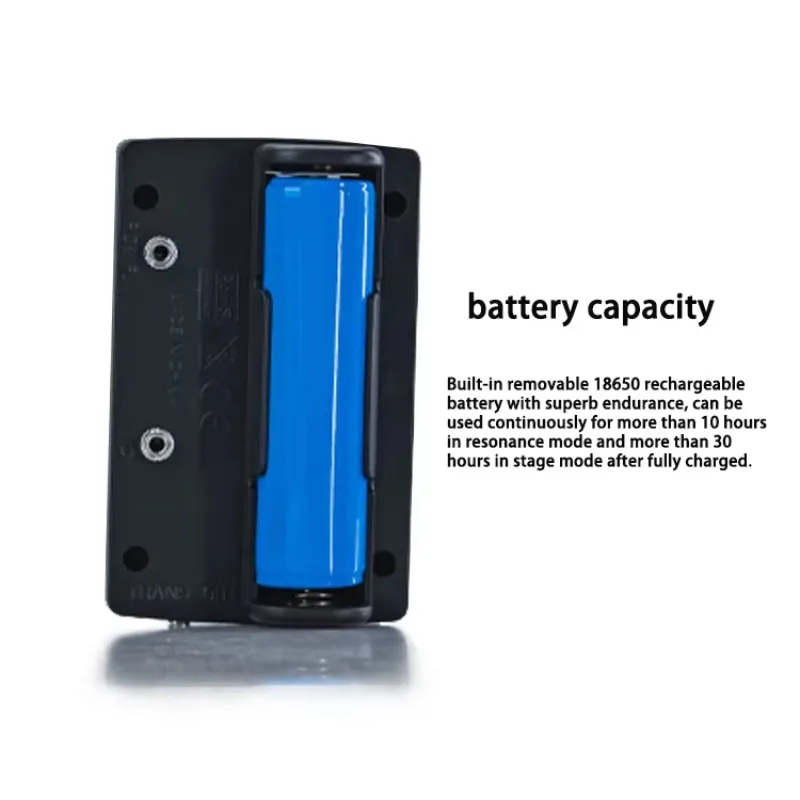 

2025 Wholesale Acoustic Guitar Pickup Resonator Pickup With LED Display Screen Battery Charging Musical Instrument Accessories