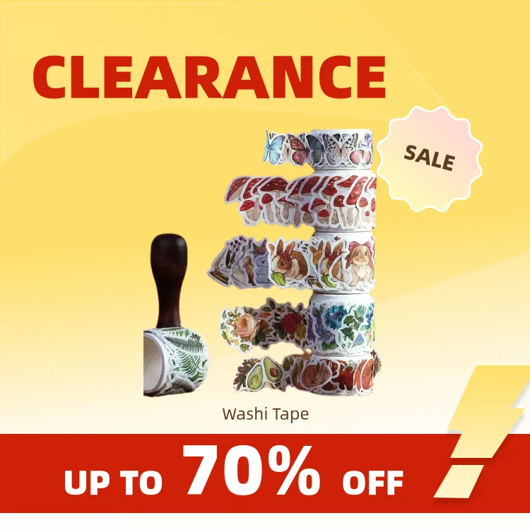 Clearance_Washi Tape_Continuous updates