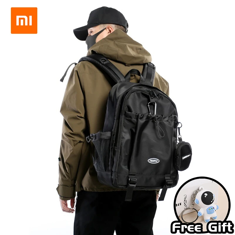 Xiaomi TRUFFLE Trendy Backpack Laptop Bag Travel Large Capacity Backpack for Both Male and Female Students School Backpack