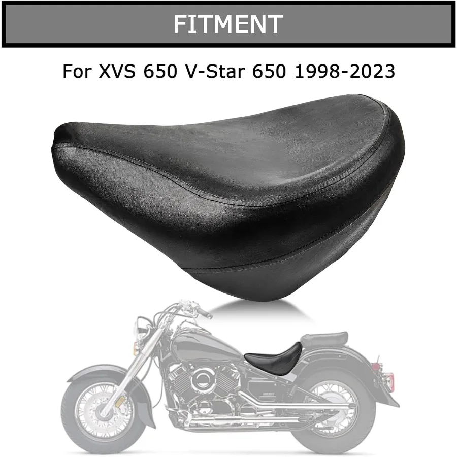 Front Rider Driver Seat Pillion Cushion Seat for XVS 650 VStar 650 19982023