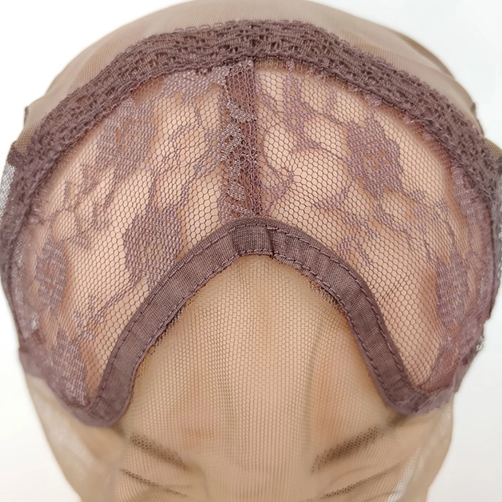 13X4 U/V Deel Geventileerde Lace Pruik Caps Voor Het Maken Pruiken Gehaakte Zwitserse Kant Pruik Cap