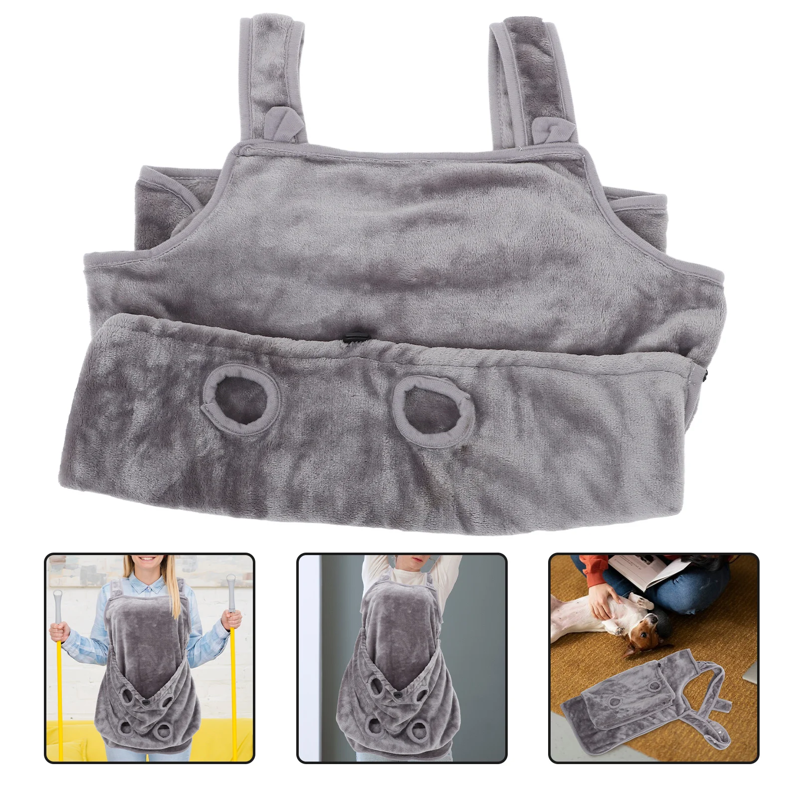 

Cute Carrier Small Dog Sling Soft Easy Carrying Storage Multifunctional Sleeping Holding Sling Bag Outdoor Accessory Hug Apron