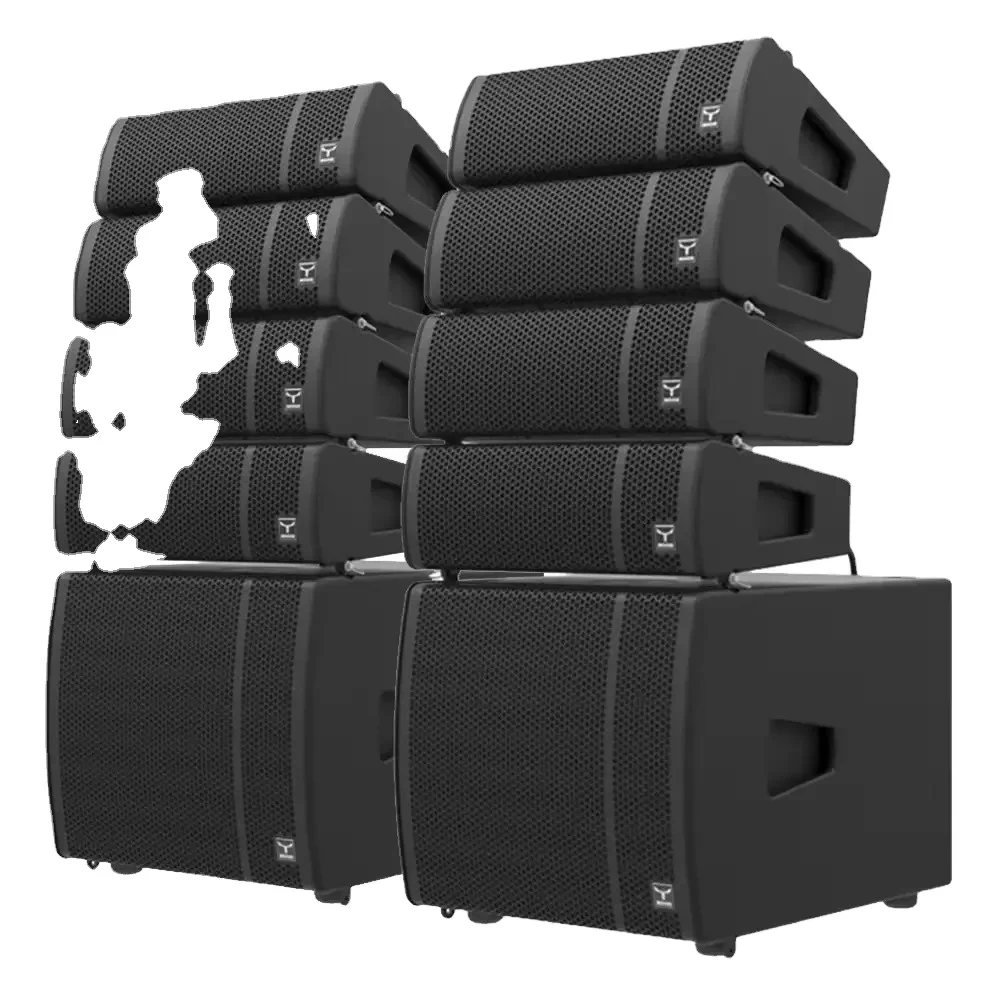 

RCF HDL 50-A 4K 8000W Dual 12 Active 3-Way Line Array Module Professional Live Sound Speaker Customizable OEM DIY Grade