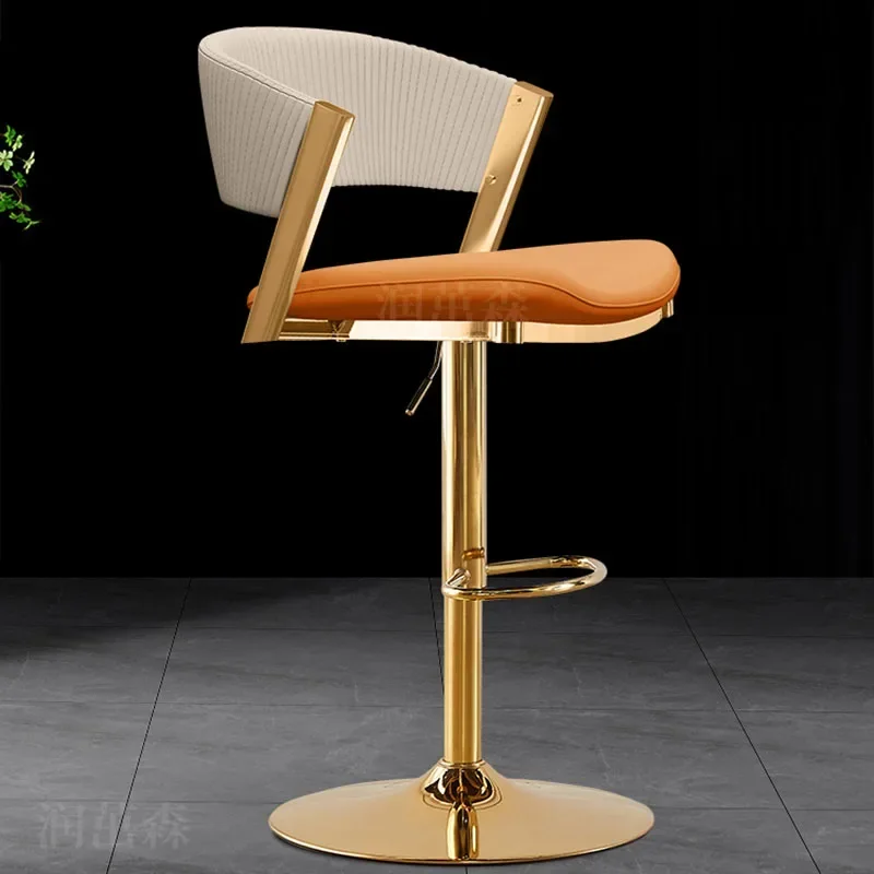 For Professional Makeup Chair Chaise Design Dining Cafe Minimalist Ergonomic Leather Bar Stool Outdoor Metal Waiting&