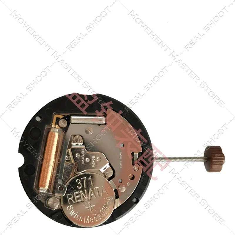 Ronda-クォーツムーブメント,新しいオリジナルの時計,スイス,505h,移動式アクセサリー,3で動作,4ユニット