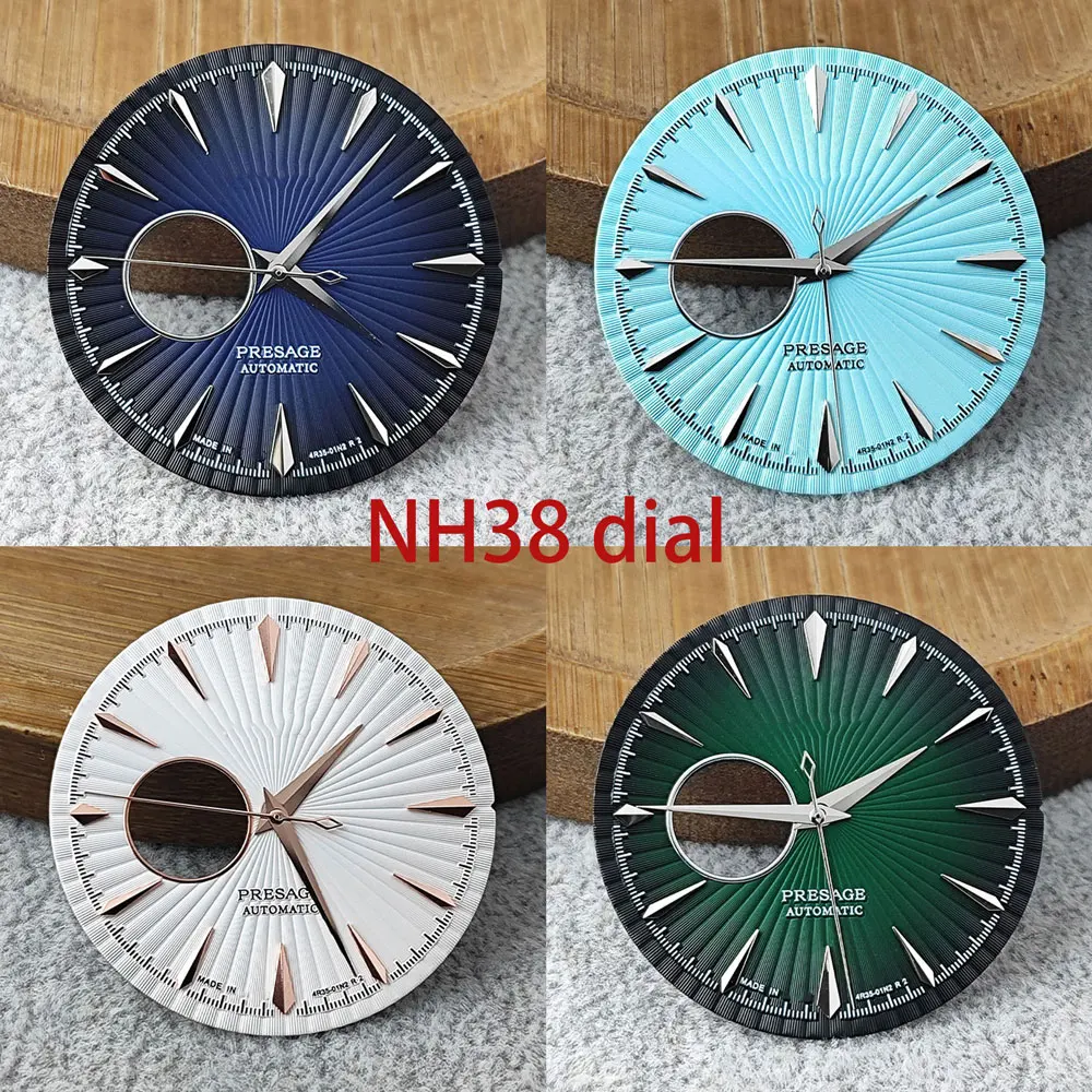 قرص NH38 عالي الجودة 35 ملم PRESAGE S قرص لحركات NH38 WatchMods ساعة مخصصة #2