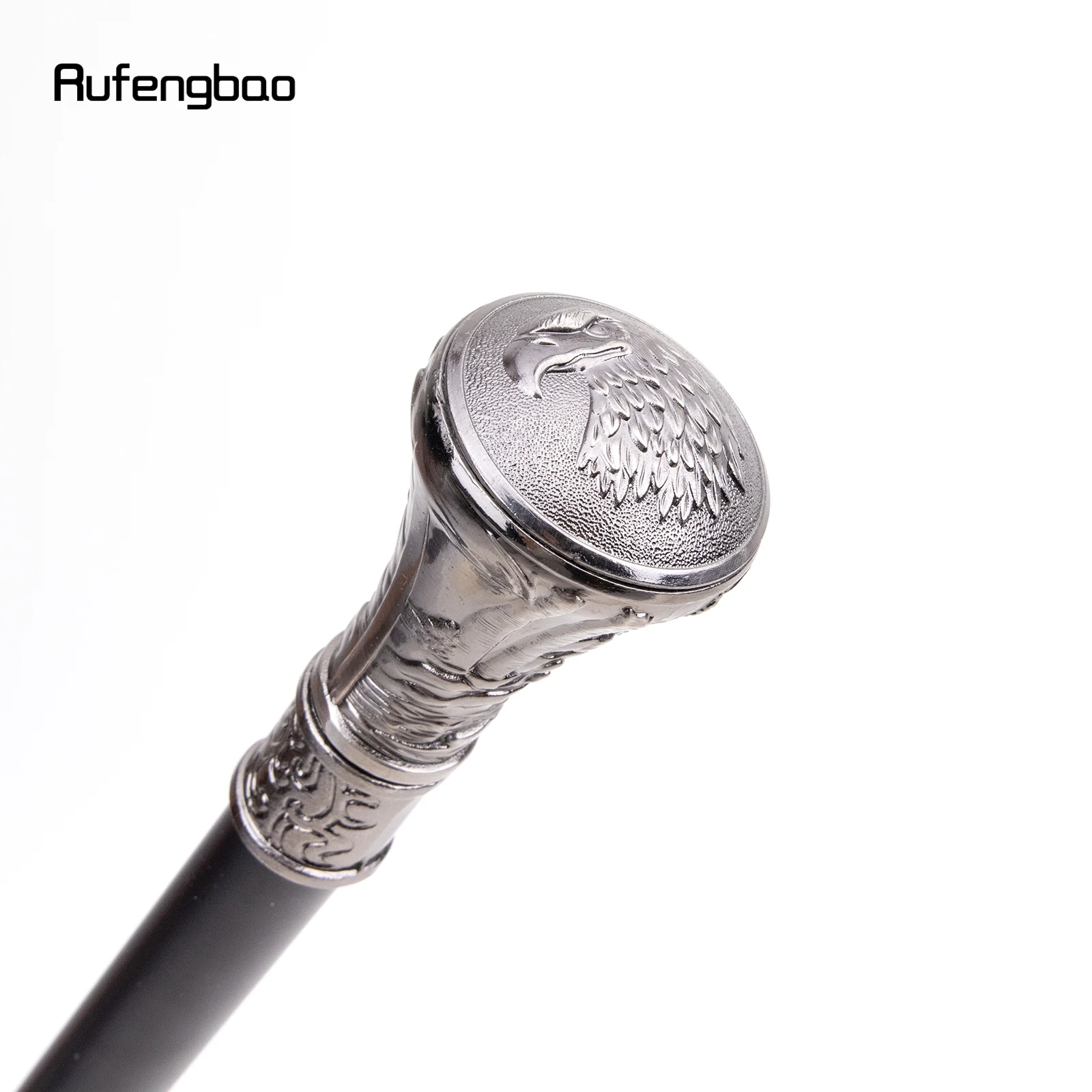 Eagle Hawk Head Totem Relief Walking Cane Fashion Walking Stick Gentleman Crosier Knob Walking Stick 93cm