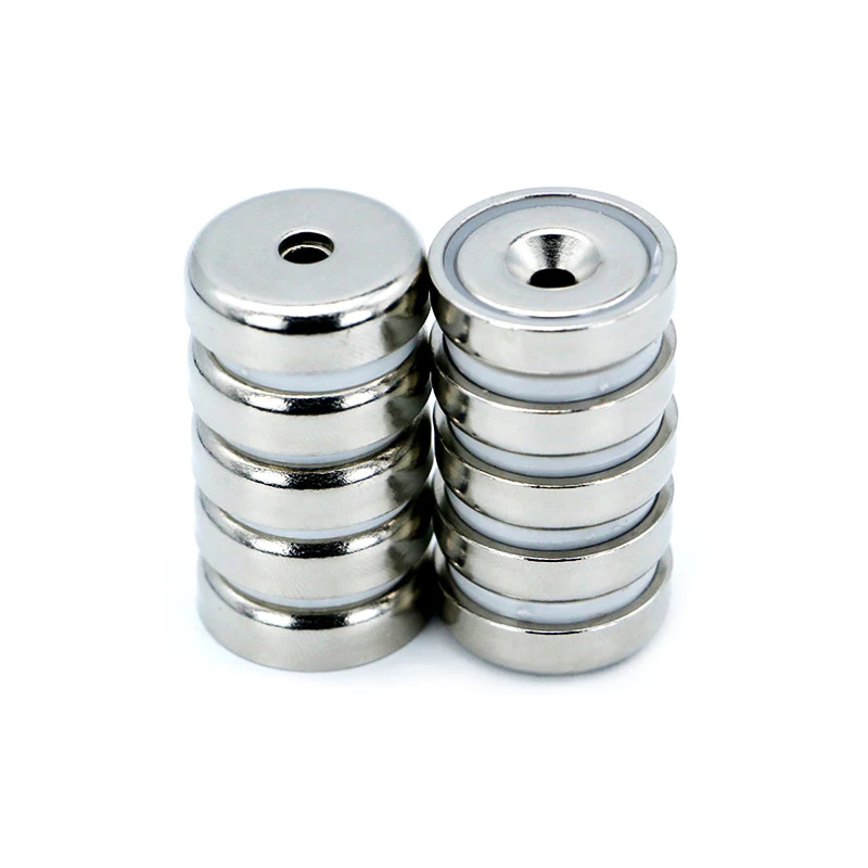 Neodymium Magnet  Countersunk Round Super Powerful Strong Permanent Magnetic Imanes Disc Rare Earth Fridge Magnets for DIY