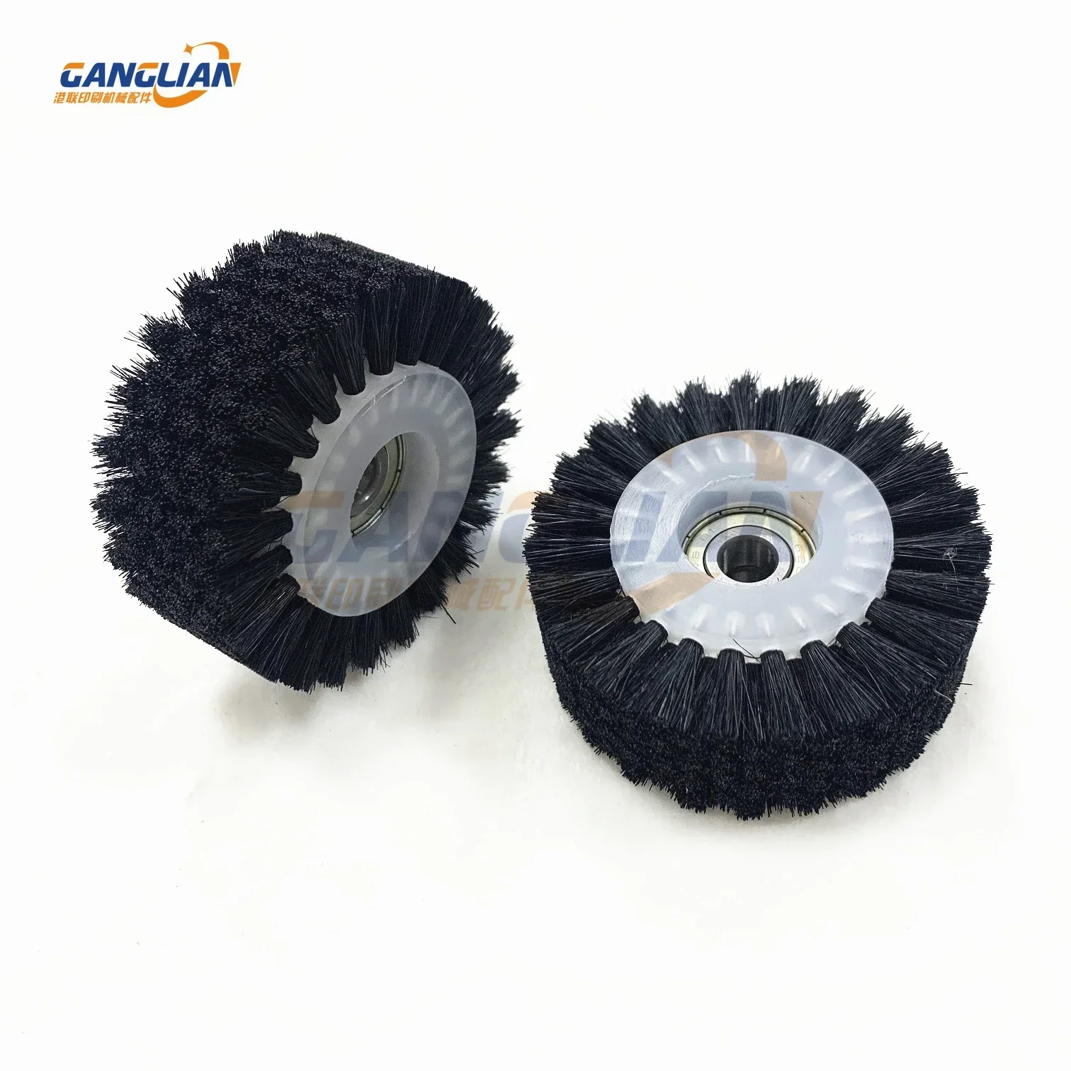 2 peças máquina de corte roda de borracha escova roda dourada imprensa máquina de carimbo quente