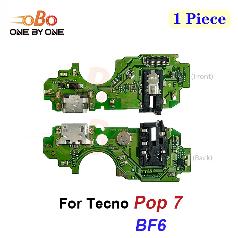 USB Charging Dock Board For Tecno POP 7 Pro 8 9 4G 5G BF6 BF7 BF7h BG6h BG6j Charger Port Connector Flex Cable Repair(1PC) image 2