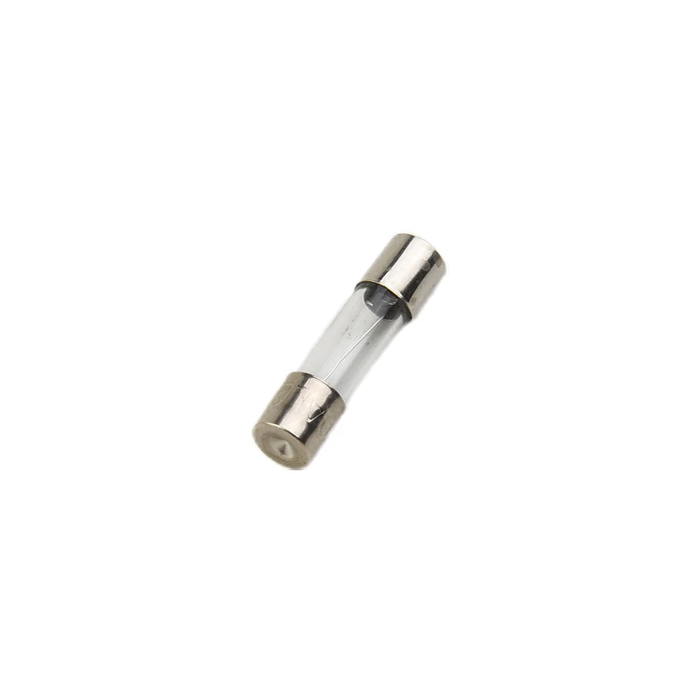 100pcs Insurance Tube Glass Fuses Kit Household 100pcs 16*12*2.1cm 5*20mm Boxed High Quality Standard Fast Blow