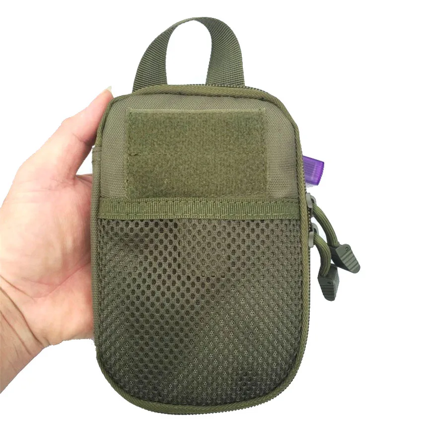 Tactical EDC Pocket Organizer Pouch Mini Small Tool Storage Bag Nylon Molle Utility Pouch for First Aid Kits Multitools view 2