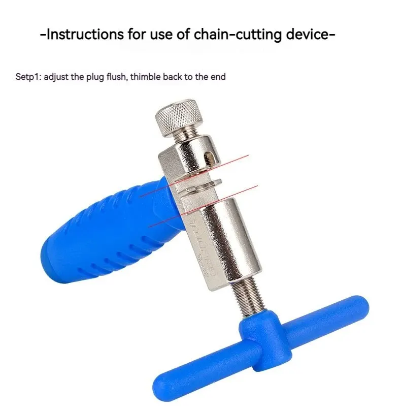 Fahrrad Kette Cutter Removal Tool High Carbon Stahl Radfahren Link Breaker Splitter Mountain Road Bike Reparatur Werkzeuge – Detail 13