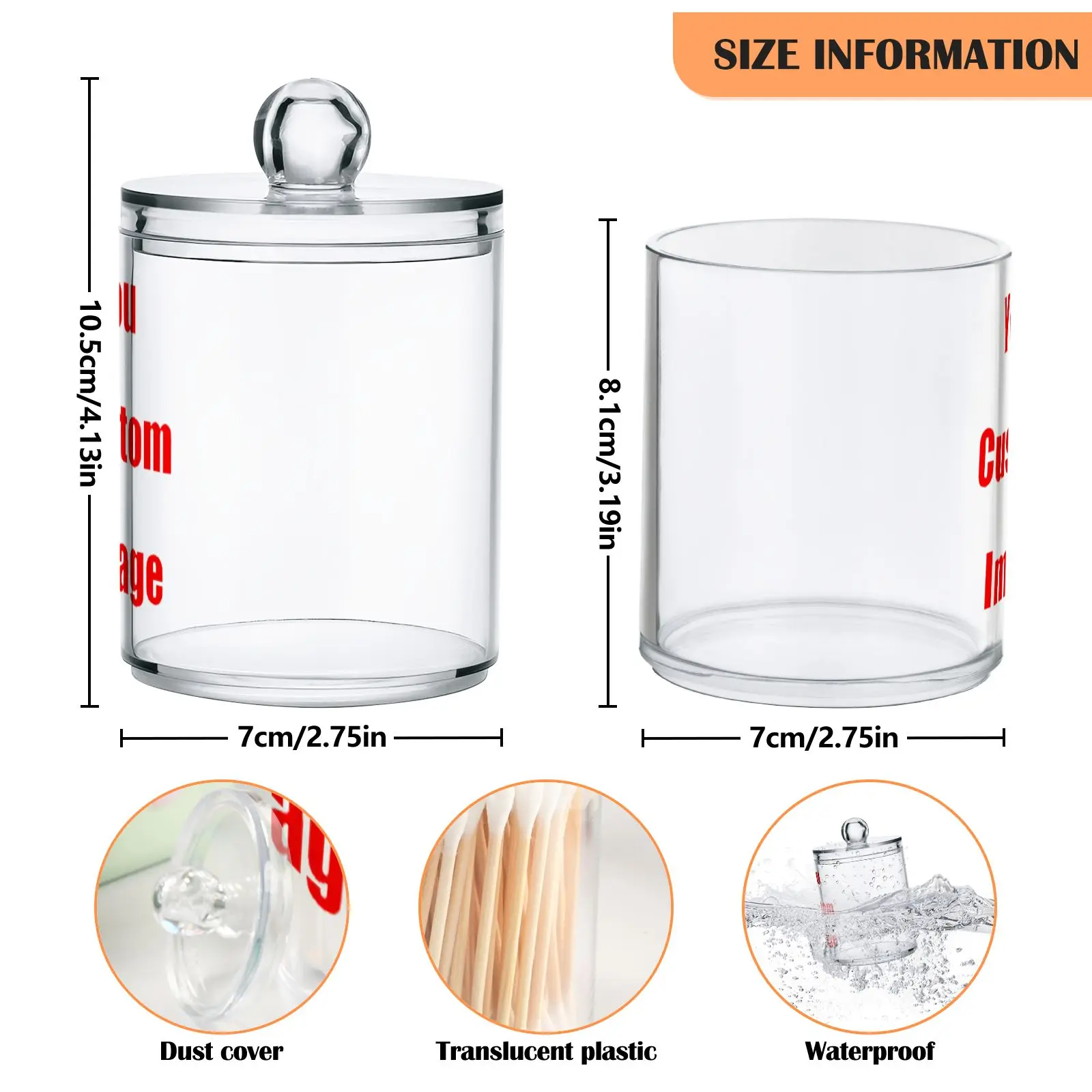 Kitchen Storage Tank Food Container Custom Transparent Plastic Food Storage Box Sealed Tank Jar Refrigerator Grain Compartment