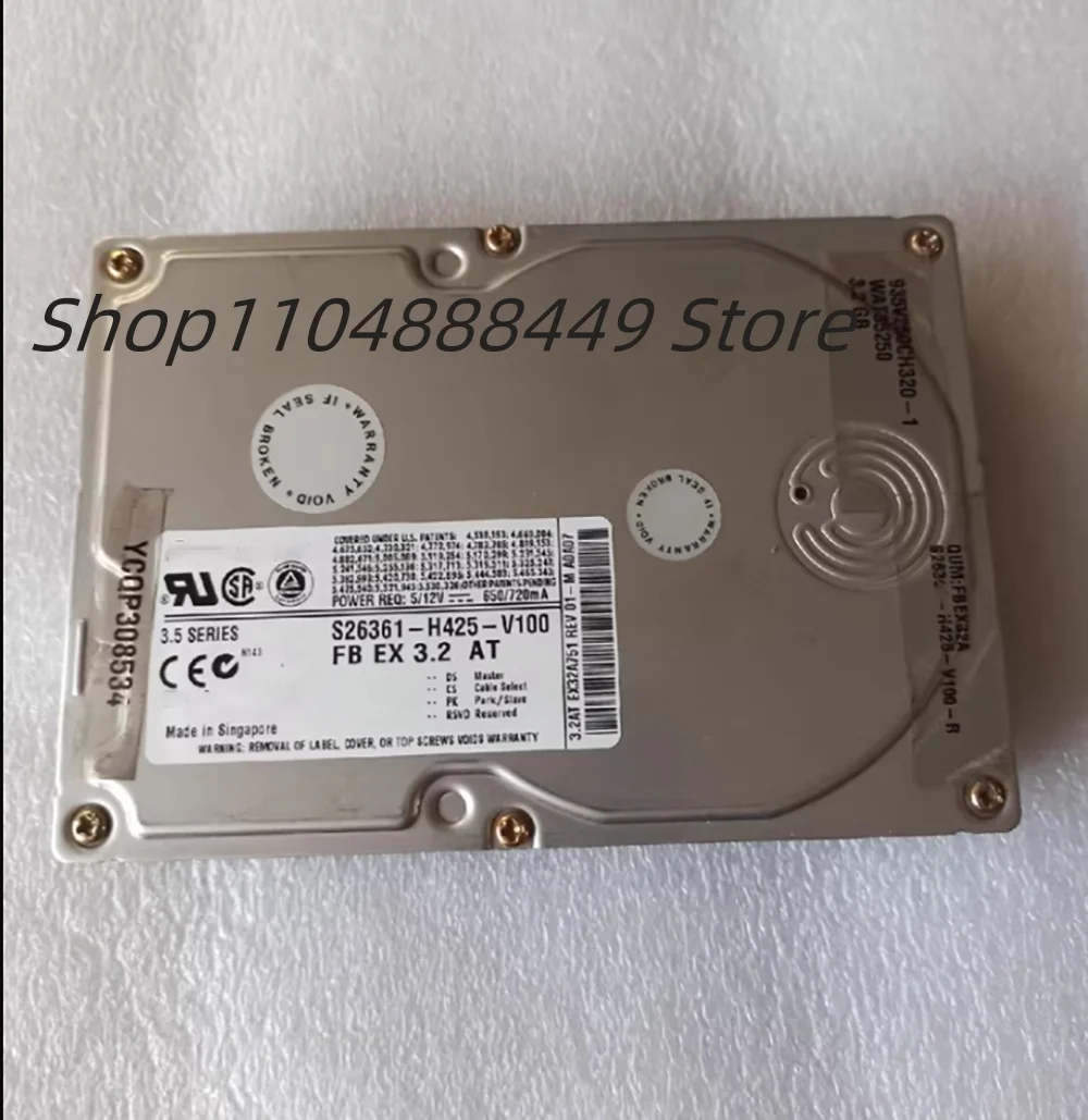 

S26361-H425-V100 Жорсткий диск FB EX 3.2 AT 935V250CH320-1 WAT35250 FBEX32A