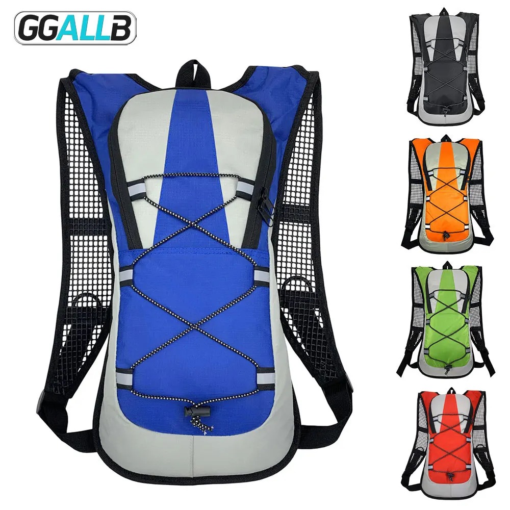 

1pc Lightweight Backpack, Running Backpack, Water Daypack for Cycling Hiking Men and Women, 2L Water Bladder Purchase Separately