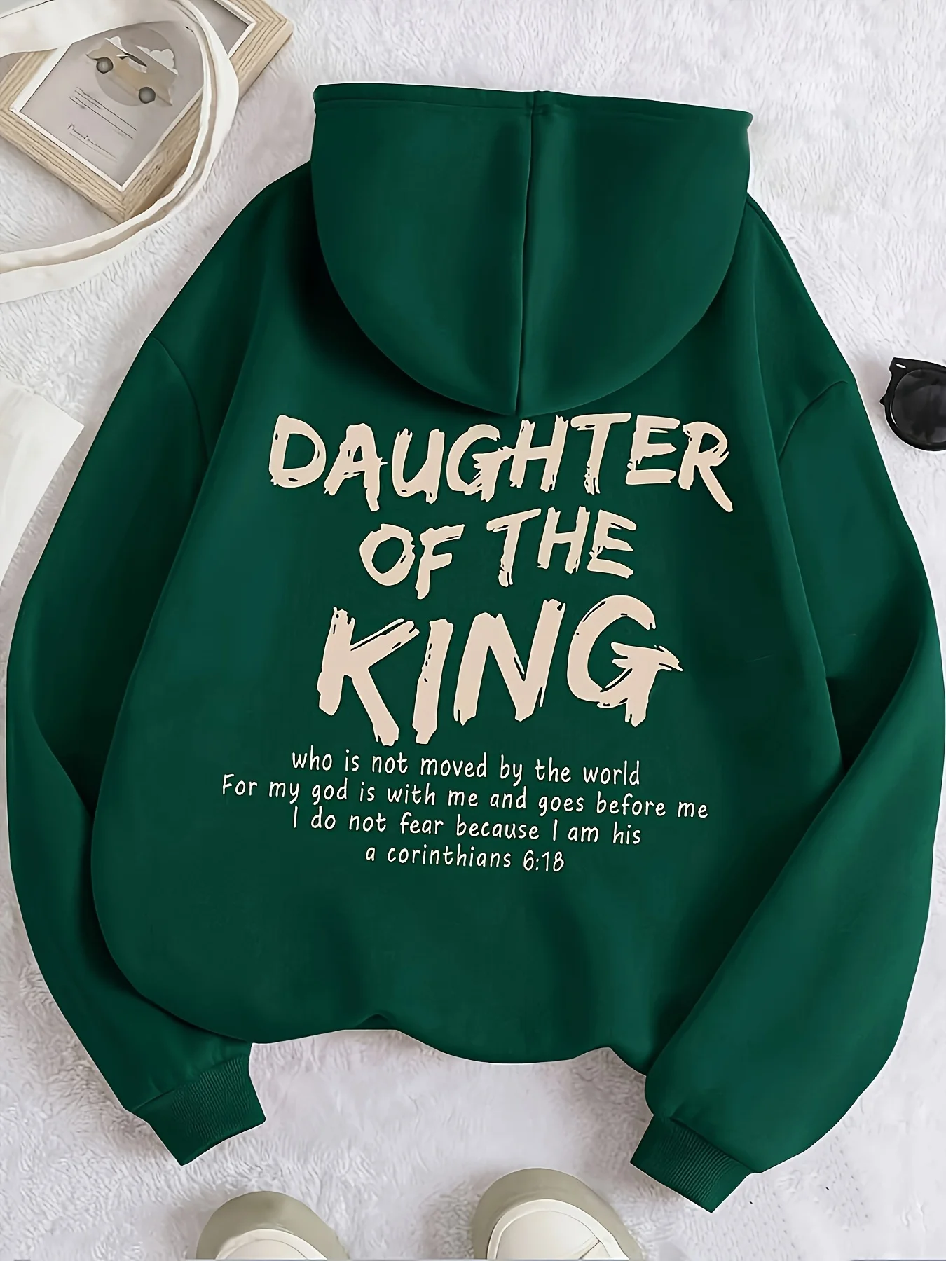Women's Fashion Hoodies with Letter Slogan Print Vintage Style Sweatshirt Pullovers Casual Graphic Streetwear Clothes Female 90s