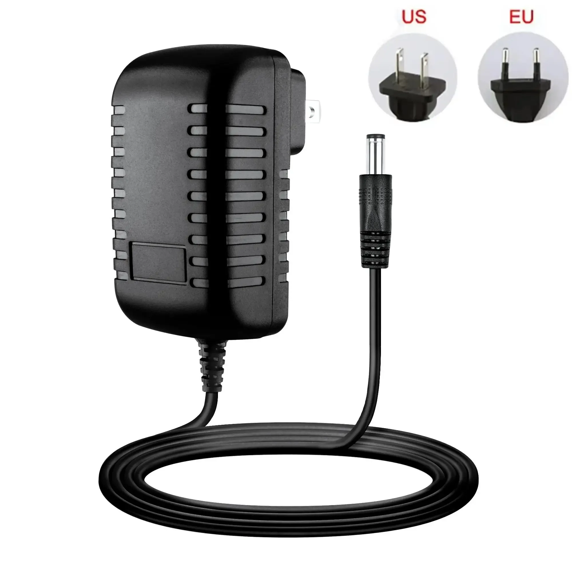 12V2A 2000mA US EU Plug 5.5mm x2.1mm 100-240V AC to DC 1A Power Adapter Supply Charger Chargingadapter for LED Strip Lamp Switch