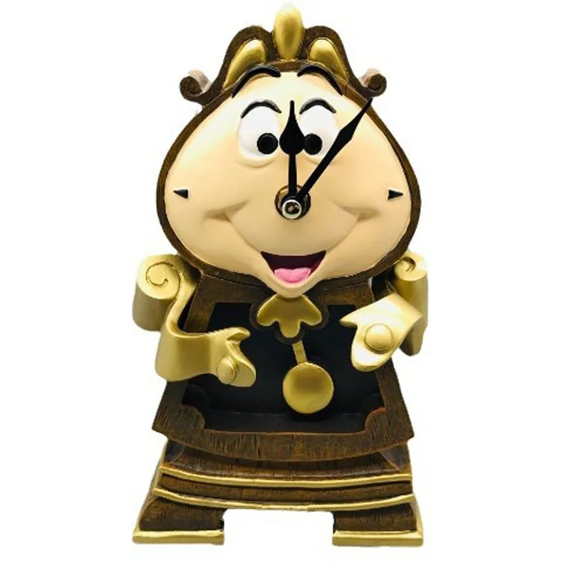 Anime Figure Beauty And The Beast Lumiere Night Light Candlestick Cogsworth Clock Desktop Decoratio Toys Gift view 3