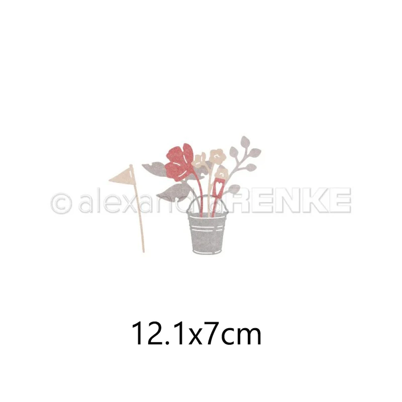 Piggy Craft Metall-Stanzformen, neue Blumen- und Blätterformen, Kessel-Stanzformen, Scrapbook-Papier-Bastelmesser, Schablonen, Stanzschablonen