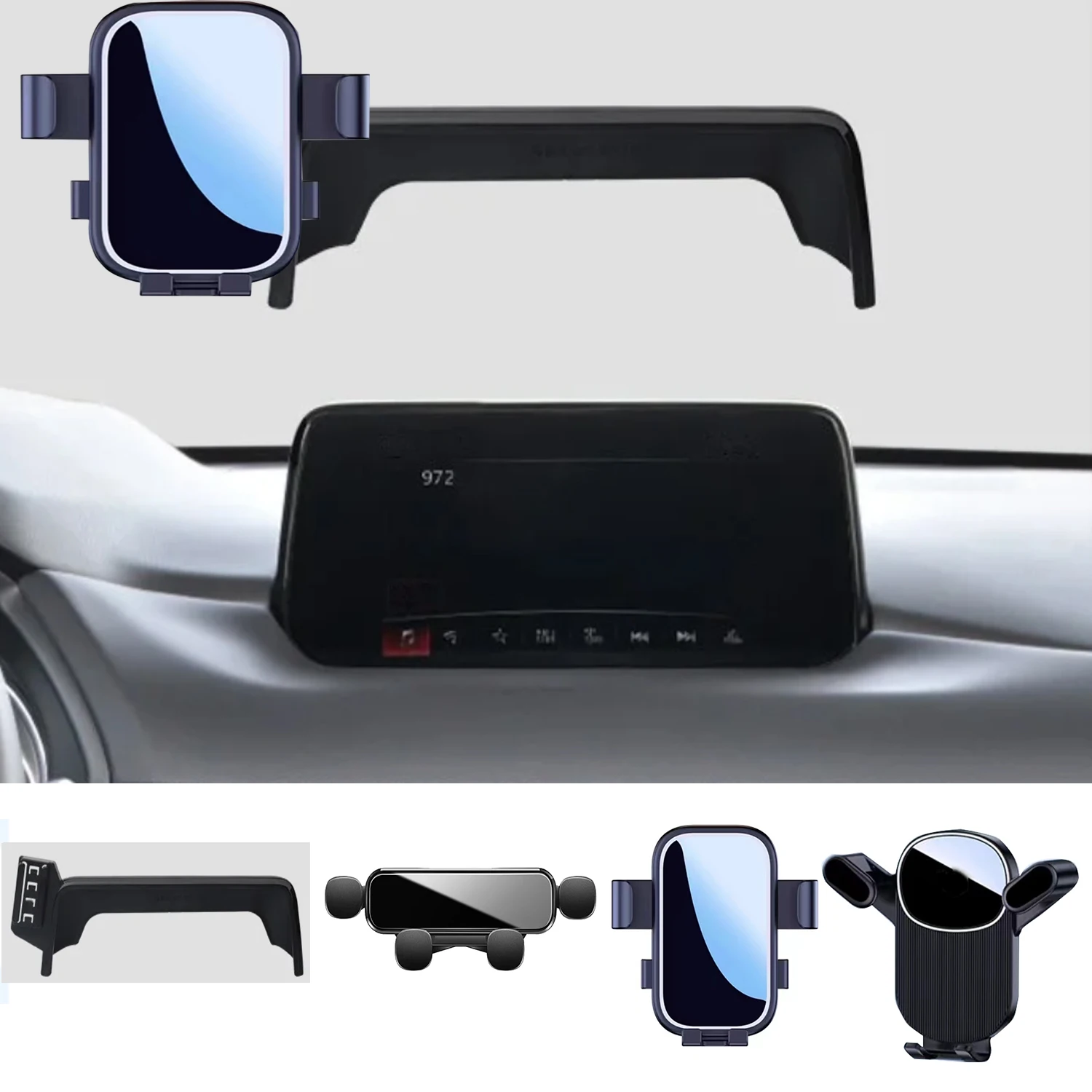 

For 2017 -2021 Mazda CX5 CX- 5 Car Phone Holder GPS Stand Stand Rotatable Support Special Fixed Bracket Base AccessorieS