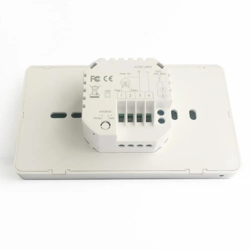 Termostato de calefacción de agua Wifi App Control 5a 16a soporte hogar Amazon Echo Tuya interruptor de calefacción de caldera inteligente