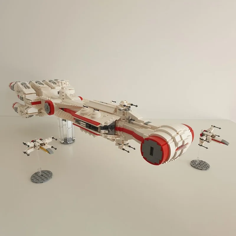 2825 قطعة MOC كورليان كورفيت ستار معركة نموذج اللبنات هدايا عيد الميلاد العمارة اللعب الإبداعية الطوب الاطفال عيد ميلاد #2