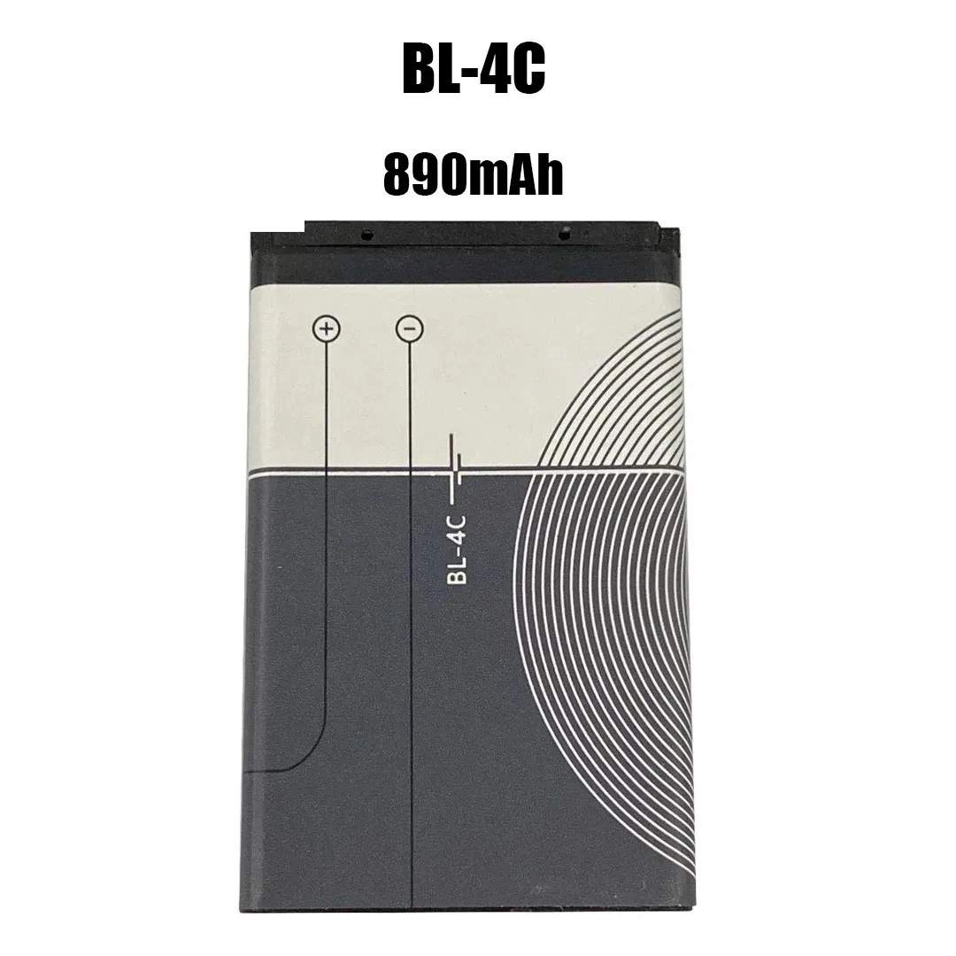 New BL 4C BL4C BL-4C 3.7V 890mAh Lithium Polymer Phone Battery For Nokia 6100 6120 6600 6210,Radios Accessories