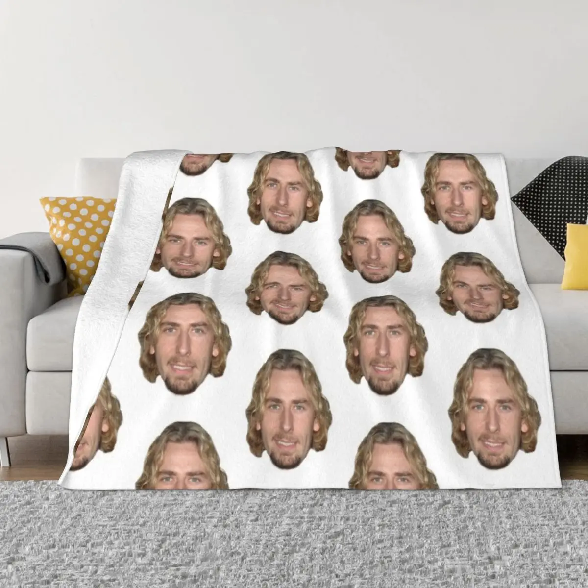 

Chad Kroeger Throw Blanket Furry Blankets christmas gifts