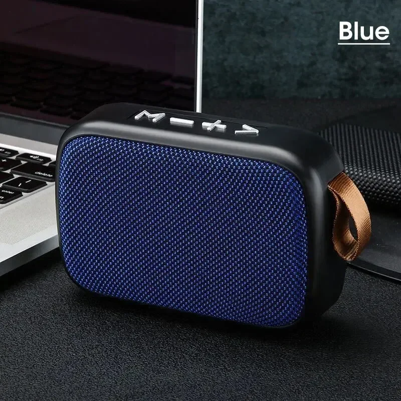 Mini haut-parleur Bluetooth en tissu, connexion sans fil, portable, sports de plein air, audio stéréo, prise en charge de la carte TF, téléphone portable universel