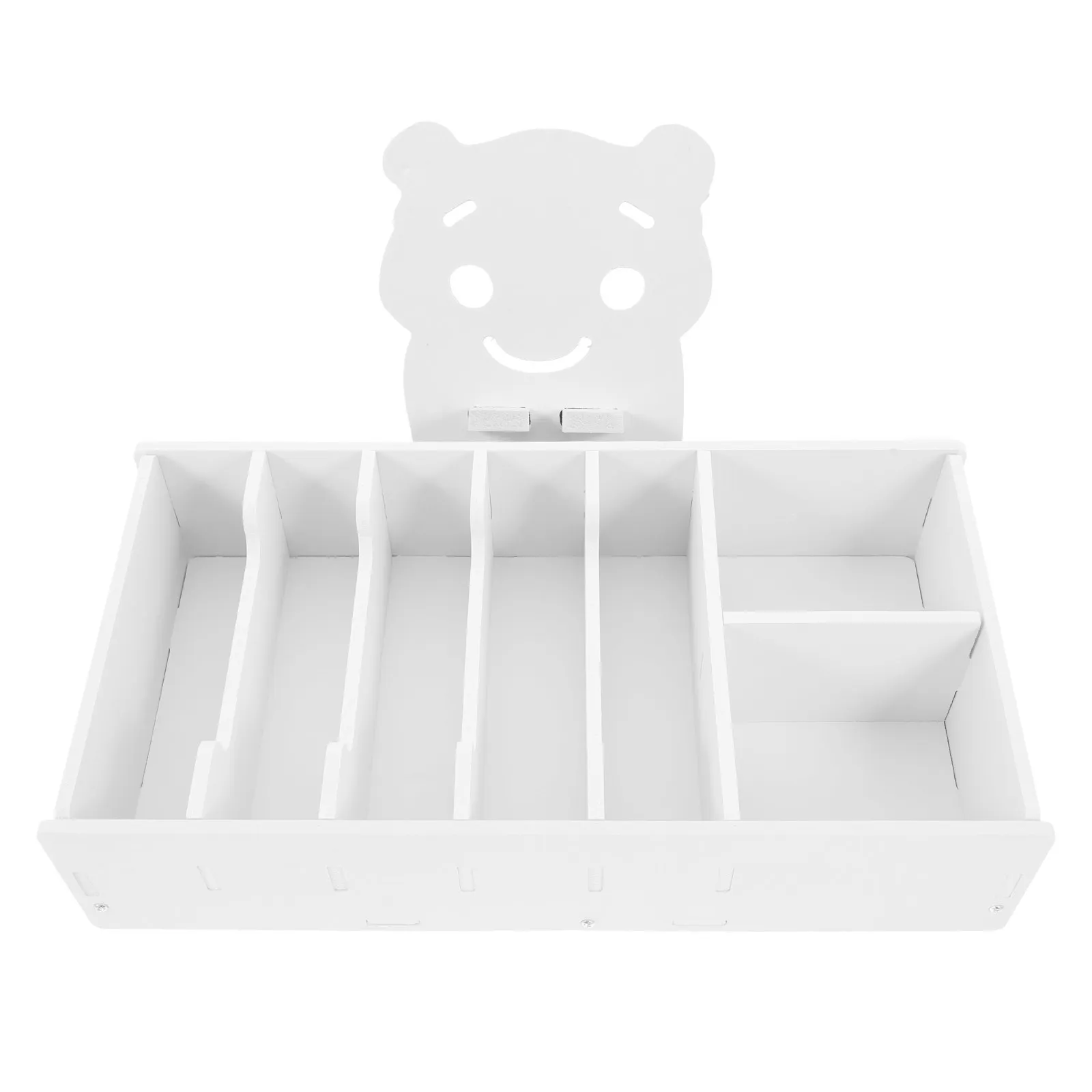 

Cash Drawer Tray Organizer for Bills Currency Sorting Divided Compartment Storage Box PVC Money Tray for Small Business Desk