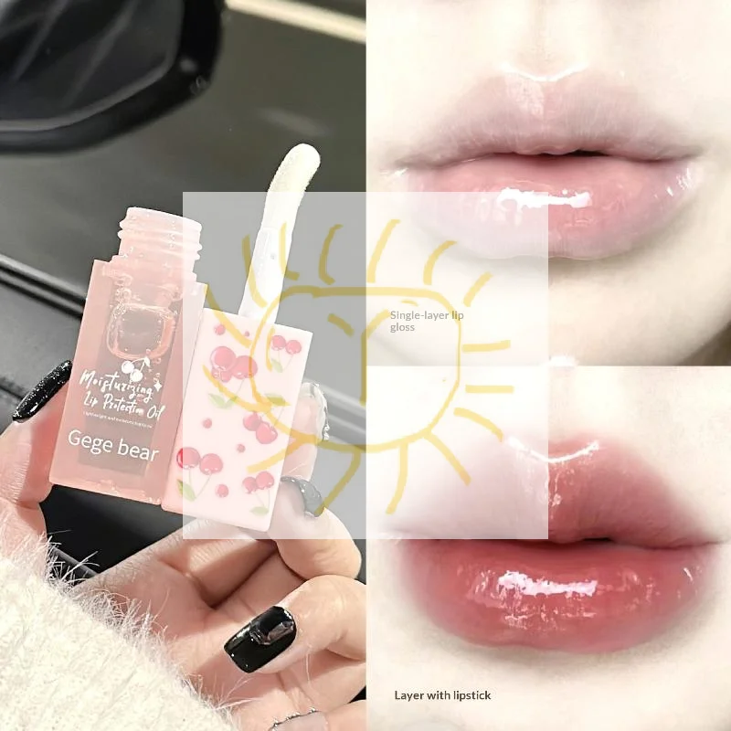 

Увлажняющий бальзам для губ Cherry и масло для губ, легкий увлажняющий, успокаивающий и нежные губы для зимнего использования