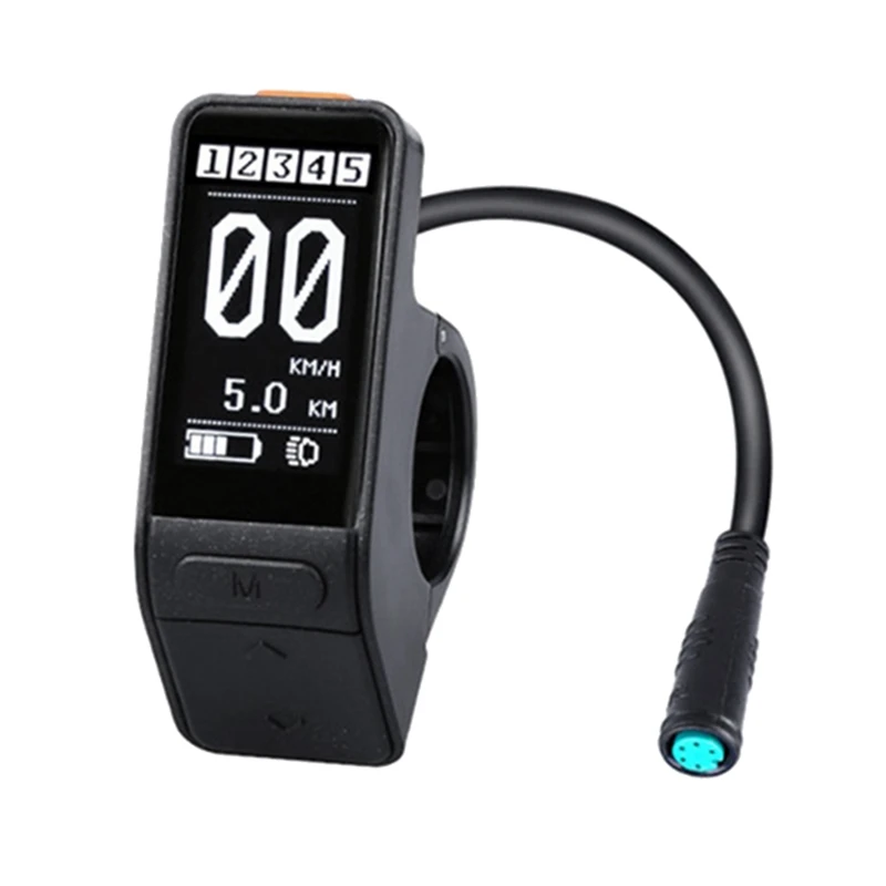 SW102 Mini Ebike Display Waterproof Speedometer Controller For Bafang BBS01 BBS02 BBSHD Mid Drive Motor Change Parts